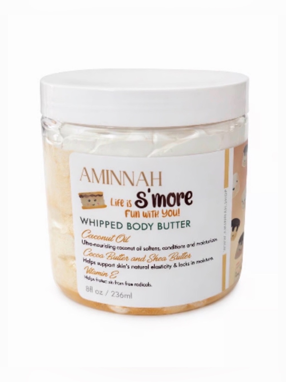 NWT Aminnah Life is S'more Whipped Body Butter retails $38.00 USD
